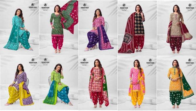 Deeptex Batik Plus Vol 23 Printed Cotton Dress Material Catalog